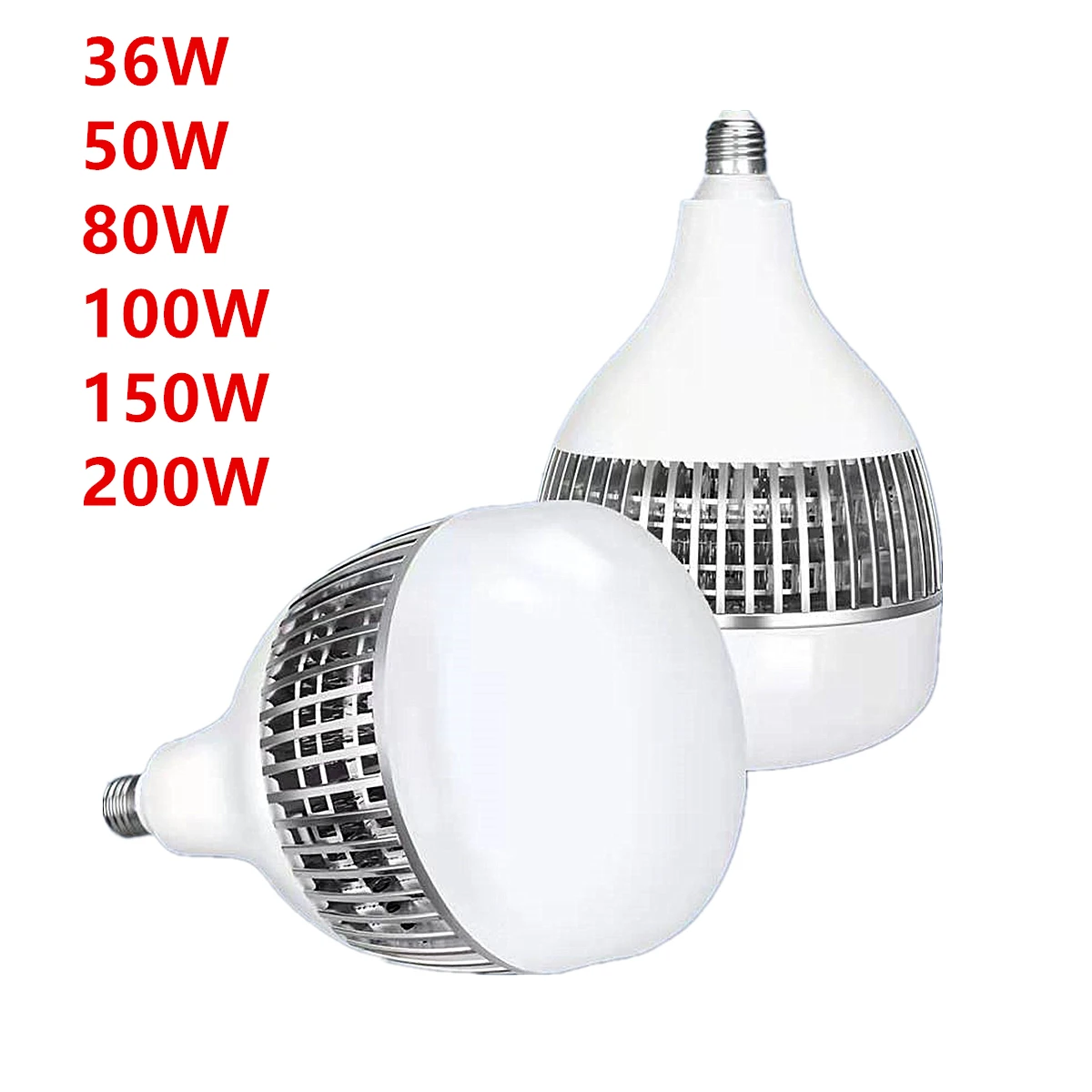 50W 80W 100W 150W 200W Led Bulb 220v Lampara E26 E27 E39 E40 Led Light Bulbs High Power Lighting For Home Industrial Garage Lamp
50W 80W 100W 150W 200W Led Bulb 220v Lampara E26 E27 E39 E40 Led Light Bulbs High Power Lighting For Home Industrial Garage Lamp