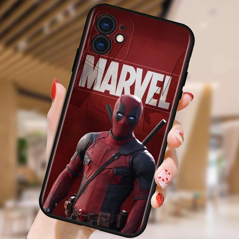 MARVEL-Deadpool- Shockproof Cover for iPhone 5 5S 6 7 8 X XR XS 11 SE 12 2020 mini Plus Pro MAX TPU Black Soft Cover
MARVEL-Deadpool- Shockproof Cover for iPhone 5 5S 6 7 8 X XR XS 11 SE 12 2020 mini Plus Pro MAX TPU Black Soft Cover