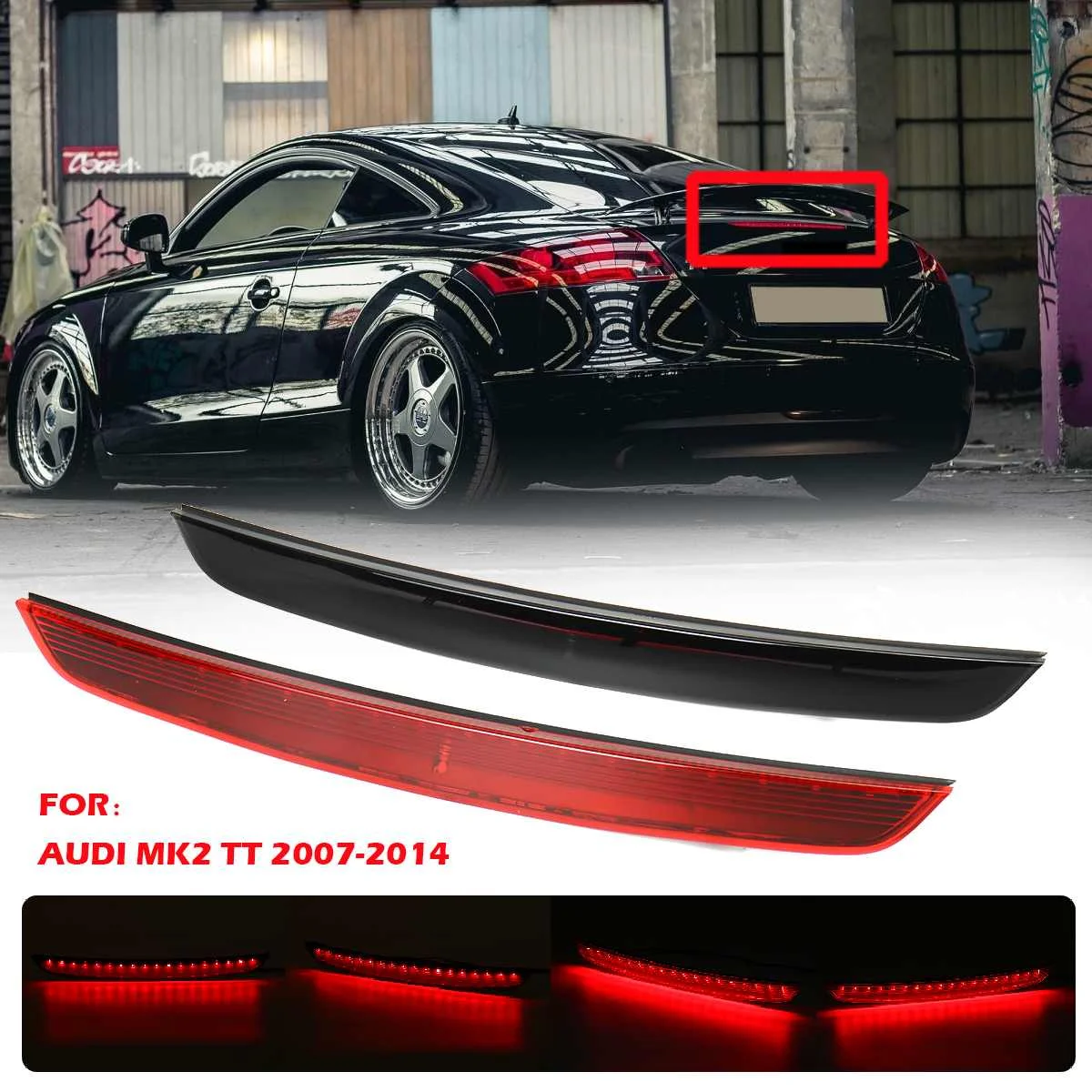 1pc High Auto Level Rear 3rd Brake Light Barn Door Car Third Brake Light High Mount Stop Lamp For Audi MK2 TT 2007-2014
1pc High Auto Level Rear 3rd Brake Light Barn Door Car Third Brake Light High Mount Stop Lamp For Audi MK2 TT 2007-2014