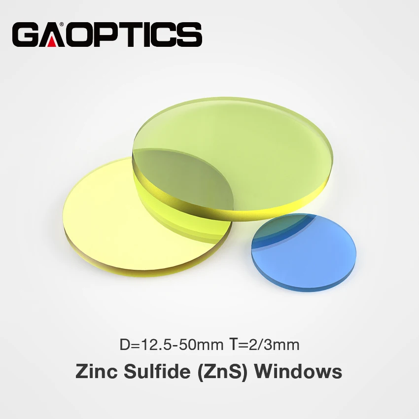 Optical Infrared Zinc Sulfide ZnS Protective Windows AR Coating@8-12um Dia.12.5mm to 50mm
Optical Infrared Zinc Sulfide ZnS Protective Windows AR Coating@8-12um Dia.12.5mm to 50mm