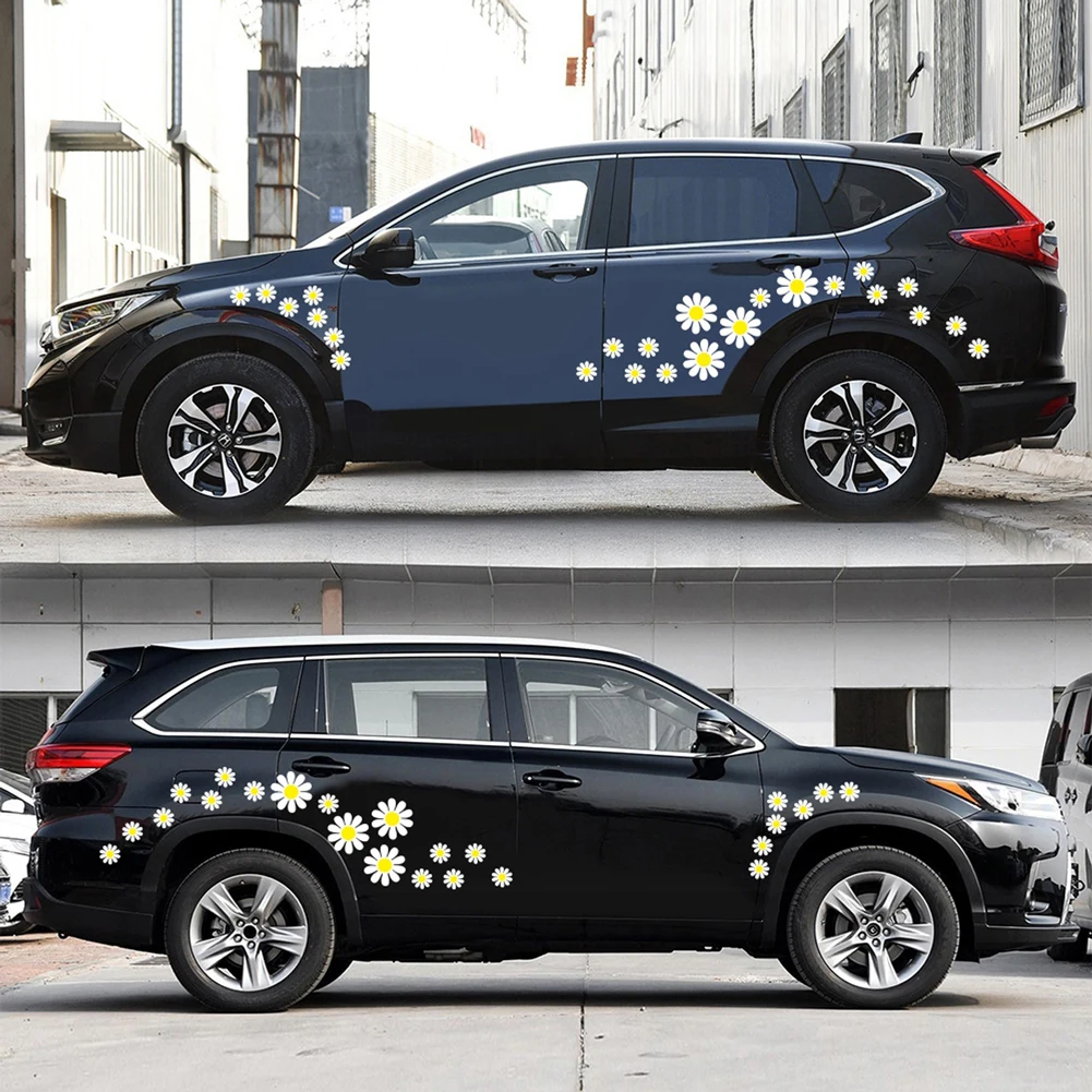 48pcs Daisy Flower Personalized Car Stickers PVC Practical Beautiful Auto Styling Decorative Decals
48pcs Daisy Flower Personalized Car Stickers PVC Practical Beautiful Auto Styling Decorative Decals