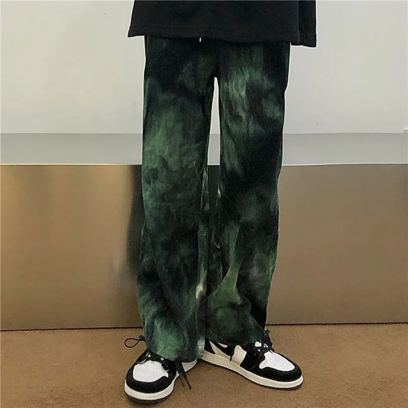 Hip Hop Tie Dye Pants Men's Fashion Casual Retro Corduroy Pants Men Streetwear Korean Loose Straight Wide Legs Pants Mens M-2XL
Hip Hop Tie Dye Pants Men's Fashion Casual Retro Corduroy Pants Men Streetwear Korean Loose Straight Wide Legs Pants Mens M-2XL