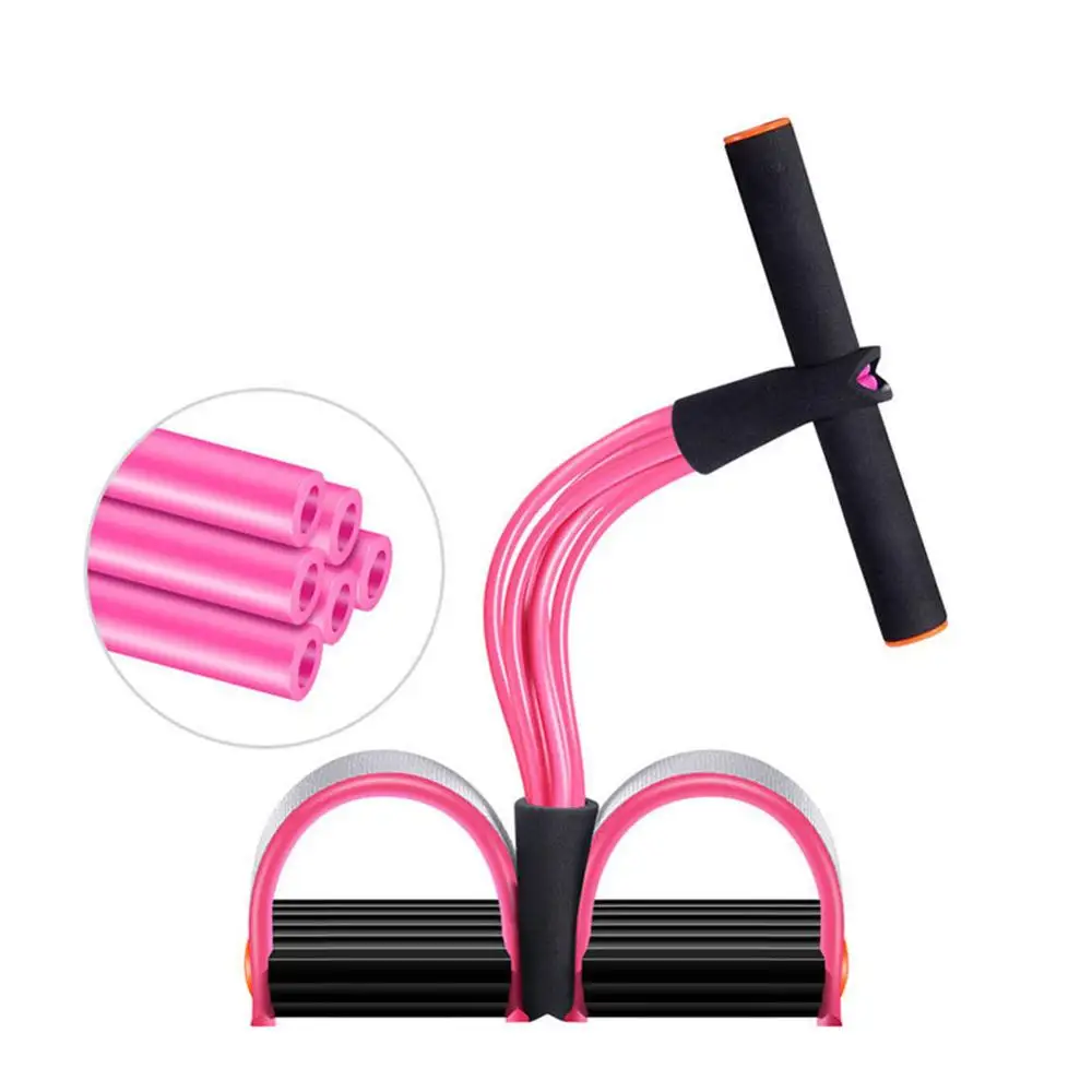 Fitness Gum 4 Tube Resistance Bands Pedal Exerciser Sit-up Pull Rope Expander Elastic Bands Yoga Equipment Pilates Workout
Fitness Gum 4 Tube Resistance Bands Pedal Exerciser Sit-up Pull Rope Expander Elastic Bands Yoga Equipment Pilates Workout