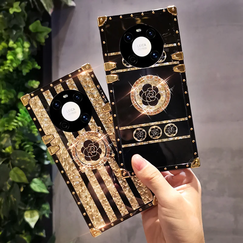For Huawei mate40pro mobile phone case with stand creative high-end protective cover silicone anti-fall female square
For Huawei mate40pro mobile phone case with stand creative high-end protective cover silicone anti-fall female square