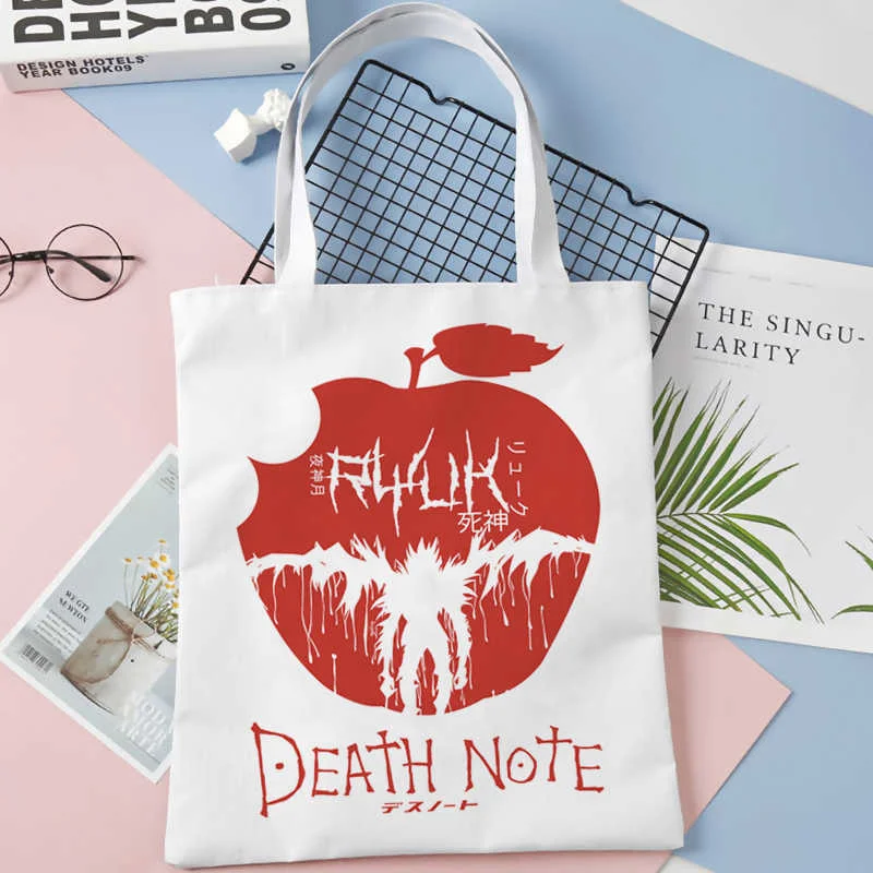 Death Note shopping bag jute bag handbag bolsas de tela canvas bag cloth string sac cabas tote grab
Death Note shopping bag jute bag handbag bolsas de tela canvas bag cloth string sac cabas tote grab