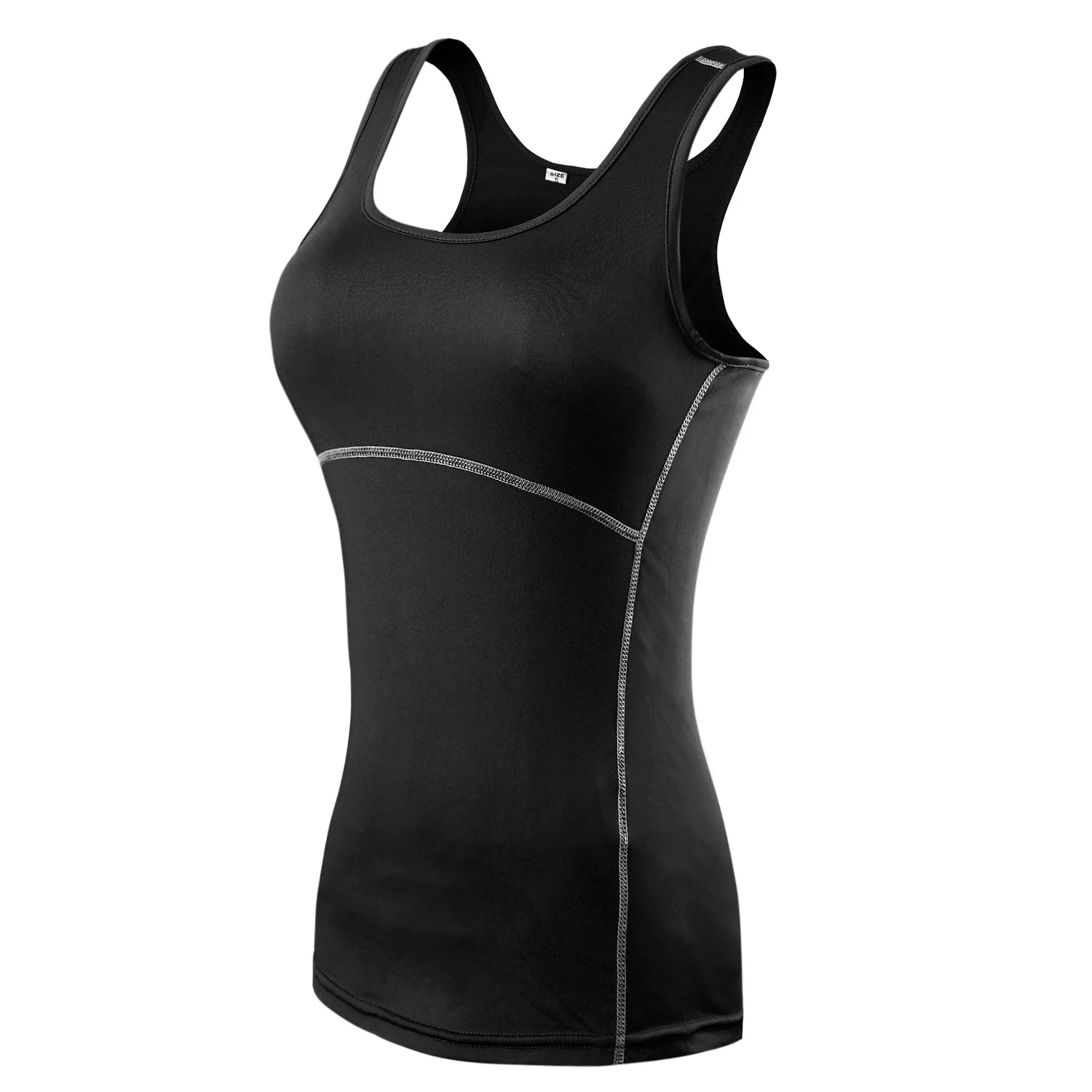 Sports Pro Women's Tight Training Sports Fitness Running Yoga Quick Dry Vest Clothes 
Sports Pro Women's Tight Training Sports Fitness Running Yoga Quick Dry Vest Clothes