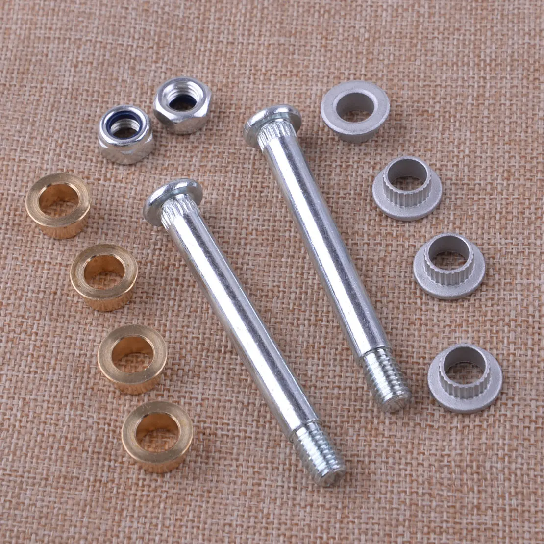 DWCX 12pcs Front Door Hinge Pin Bushing 2 Pin 1 Door Repair Kit Fit For Ford Aerostar Lincoln Mercury Cougar 
DWCX 12pcs Front Door Hinge Pin Bushing 2 Pin 1 Door Repair Kit Fit For Ford Aerostar Lincoln Mercury Cougar