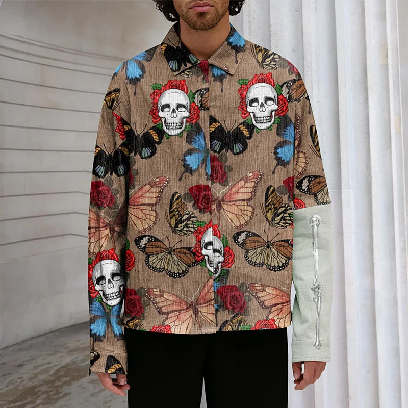 New Fashion Trendy Long Sleeve Printed Shirt Coat Men Autumn Winter New Summer Mens Shirts Long Sleeve Shirts
New Fashion Trendy Long Sleeve Printed Shirt Coat Men Autumn Winter New Summer Mens Shirts Long Sleeve Shirts