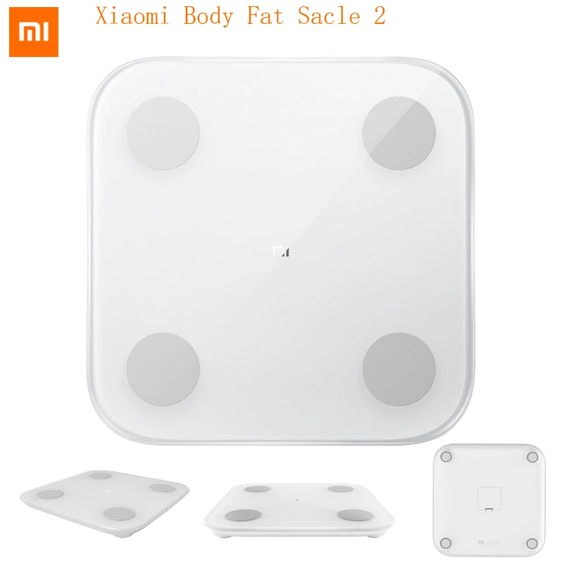 Оригинальный Смарт композиция Xiaomi MIjia весы с жиром для тела 2 Bluetooth 5 0 тест на