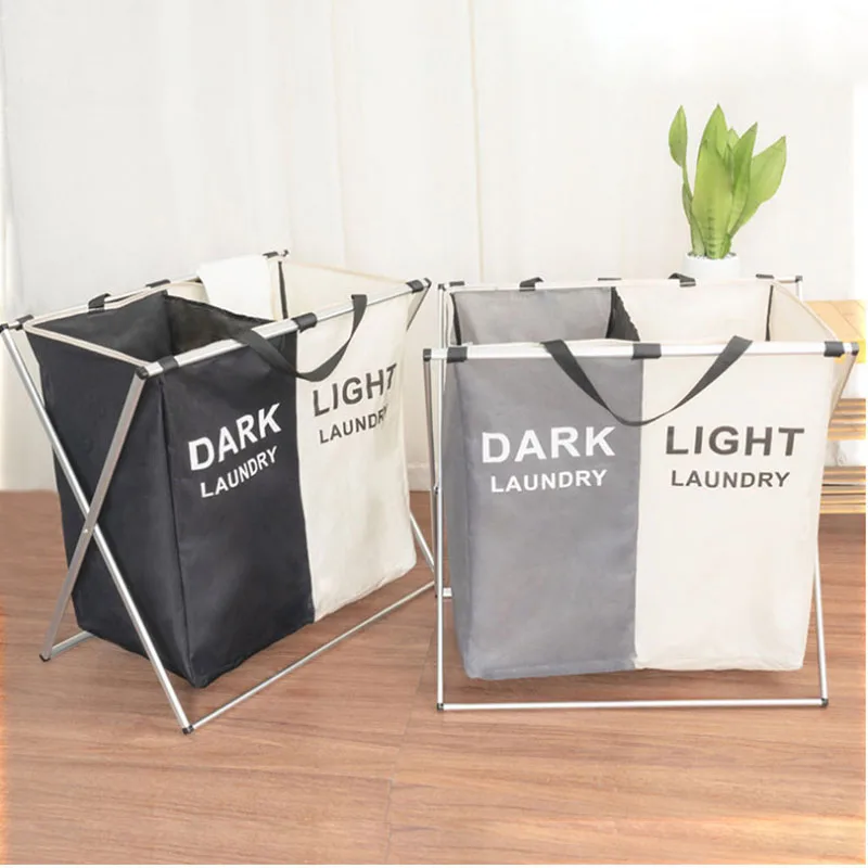 Корзина для грязного белья, складная, с двумя или тремя отделениями
Корзина для грязного белья, складная, с двумя или тремя отделениями