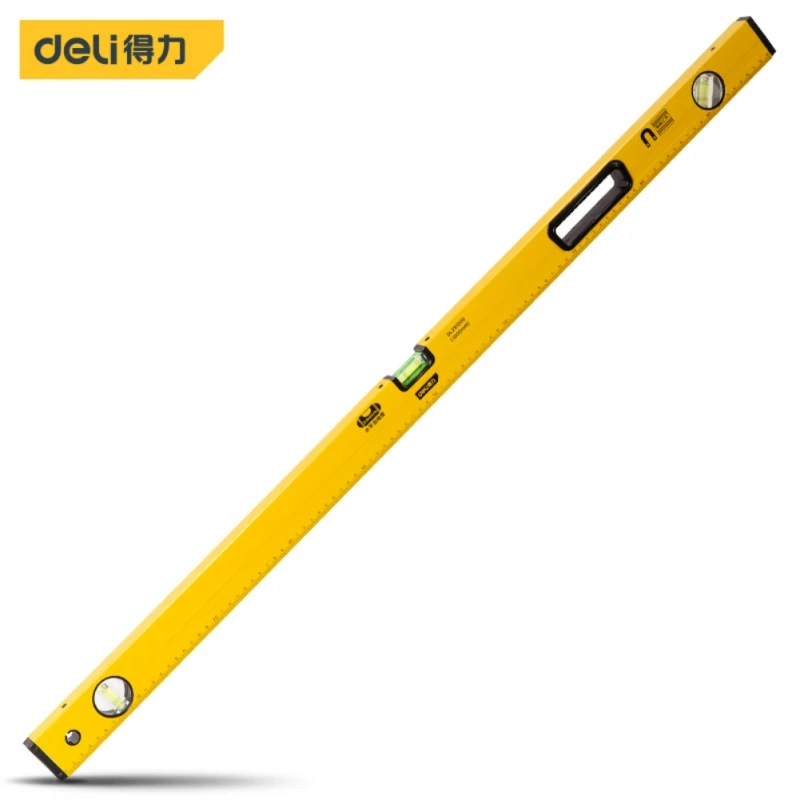 Deli caliper, precision milling bottom level, 1000mm aluminum alloy material, horizontal, vertical, 45° measurement three-in-one
Deli caliper, precision milling bottom level, 1000mm aluminum alloy material, horizontal, vertical, 45° measurement three-in-one