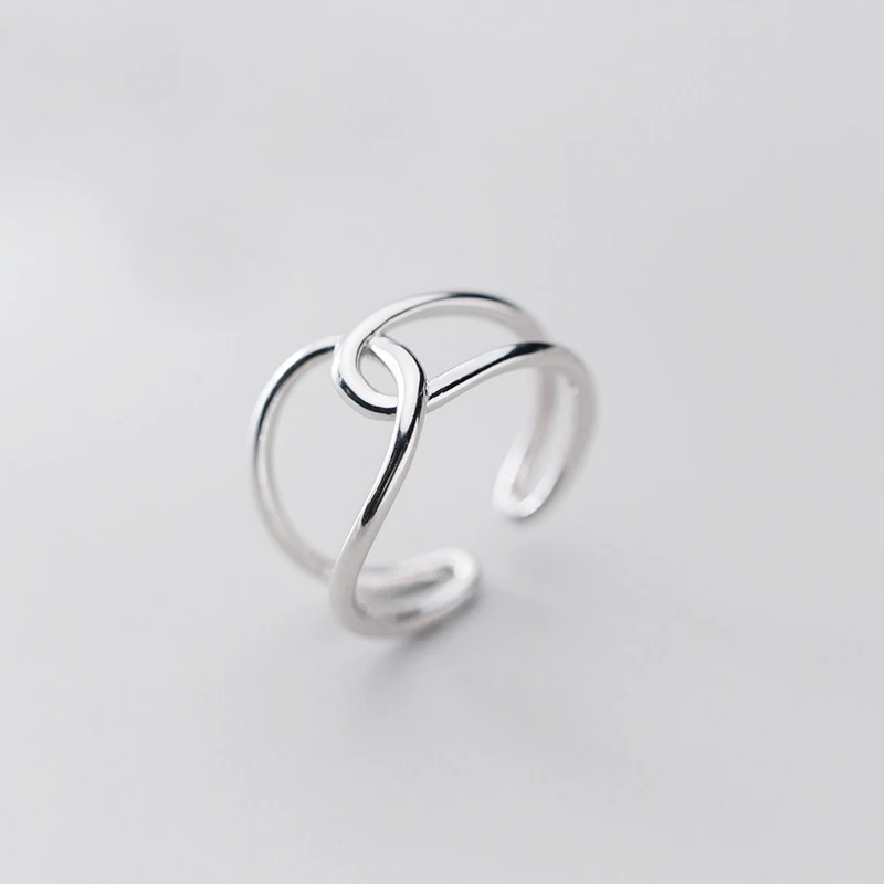 MloveAcc Authentic 925 Sterling Silver Double Layer Cross Finger Rings for Women Wedding Engagement Statement Luxury Jewelry
MloveAcc Authentic 925 Sterling Silver Double Layer Cross Finger Rings for Women Wedding Engagement Statement Luxury Jewelry