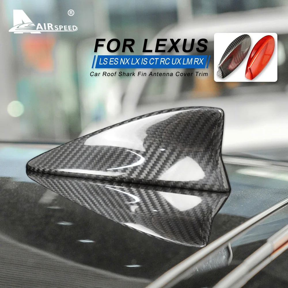 Real Carbon Fiber for Lexus LS ES LX NX IS250 IS350 CT RC UX LM RX Accessories Car Roof Aerial Shark Fin Antenna Cover Sticker
Real Carbon Fiber for Lexus LS ES LX NX IS250 IS350 CT RC UX LM RX Accessories Car Roof Aerial Shark Fin Antenna Cover Sticker