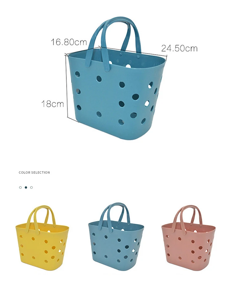 Portable Hollow Bath Basket Plastic Vegetable Wash Drainage Bag Bathroom Toiletrie Drain Basket Shower Organizer Kitchen Storage
Portable Hollow Bath Basket Plastic Vegetable Wash Drainage Bag Bathroom Toiletrie Drain Basket Shower Organizer Kitchen Storage