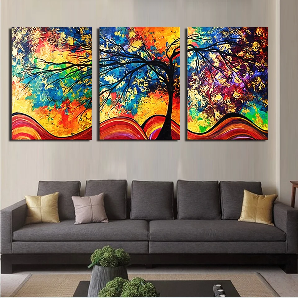 3 pcs diamond painting pictures Abstract color tree full drill round mosaic Diamond embroidery sale Cross Stitch wall decor gift
3 pcs diamond painting pictures Abstract color tree full drill round mosaic Diamond embroidery sale Cross Stitch wall decor gift