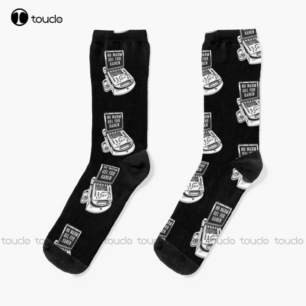 

Funny Gift For Sonographer No Warm Gel For Karen Socks Socks Personalized Custom Unisex Adult Teen Youth Socks Funny Sock