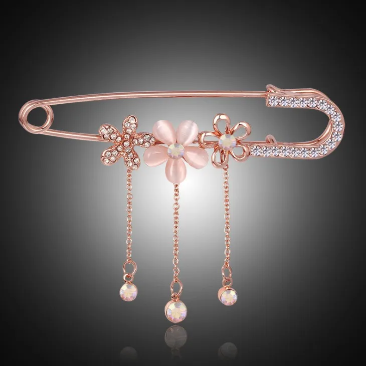 2020 Горячая Мода сладкий корсаж булавки кристалл от Swarovski Европейская мода