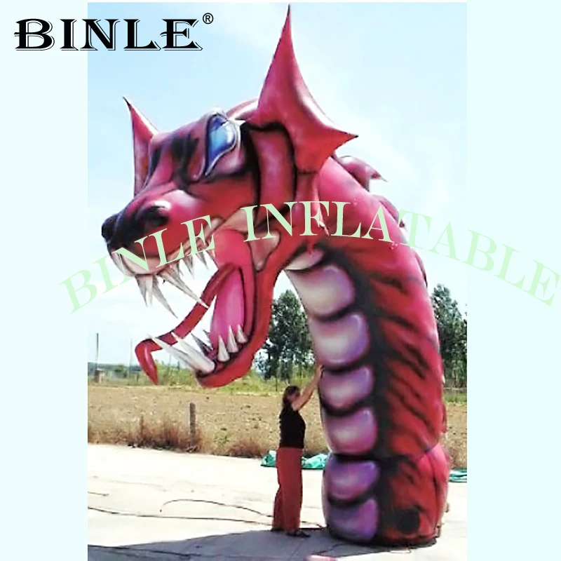 Park entrance red giant Inflatable Dragon Head inflatable animal for Event Party Stage Decoration
Park entrance red giant Inflatable Dragon Head inflatable animal for Event Party Stage Decoration