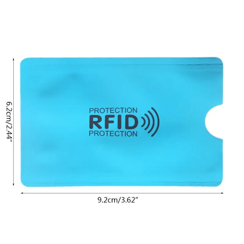 RFID Blocking Sleeve Credit Card Protector Bank Business Cards Holder Case