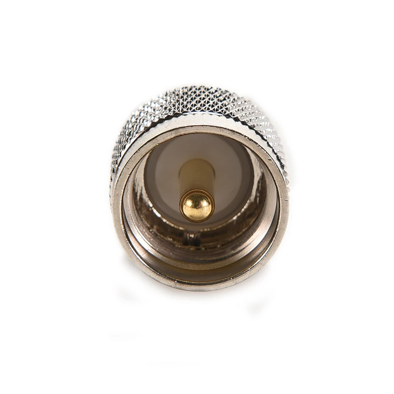Silver-Plated Adapter PL259 UHF plug male to SMA female jack RF connector Drop Shipping
Silver-Plated Adapter PL259 UHF plug male to SMA female jack RF connector Drop Shipping
