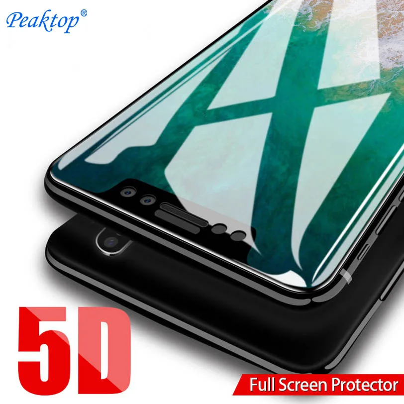 5D стекло для Huawei Mate 10 Nova 2i 3 P10 Plus P8 P20 Lite 2017 закаленное Pro Honor 8X 7A защита