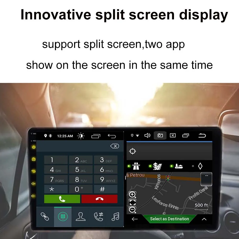 Автомобильный мультимедийный плеер 6 + 128 ГБ Android 11 радио навигация для Mercedes Benz GL ML