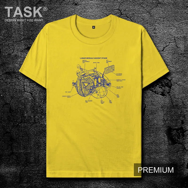 Aerospace Aerospace lunar module launch stage creative short-sleeved T-shirt men trend casual 100% cotton half sleeve tops 08
Aerospace Aerospace lunar module launch stage creative short-sleeved T-shirt men trend casual 100% cotton half sleeve tops 08