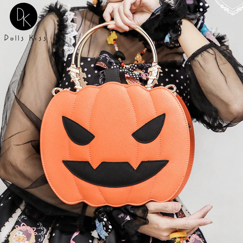 Fun Halloween Pumpkin Shape Women Shoulder Bag Girl's Lolita Kawaii Crossbody Bag Chain Purse for Female Clutch Bag and Handbags
Fun Halloween Pumpkin Shape Women Shoulder Bag Girl's Lolita Kawaii Crossbody Bag Chain Purse for Female Clutch Bag and Handbags