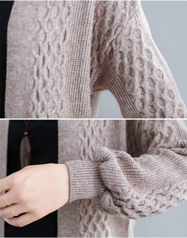 Literary Long Cardigan Loose Designer Cardigan Knitted Sweater Female Cardigans Casual Casacos Sweaters Korean Cardigans
Literary Long Cardigan Loose Designer Cardigan Knitted Sweater Female Cardigans Casual Casacos Sweaters Korean Cardigans