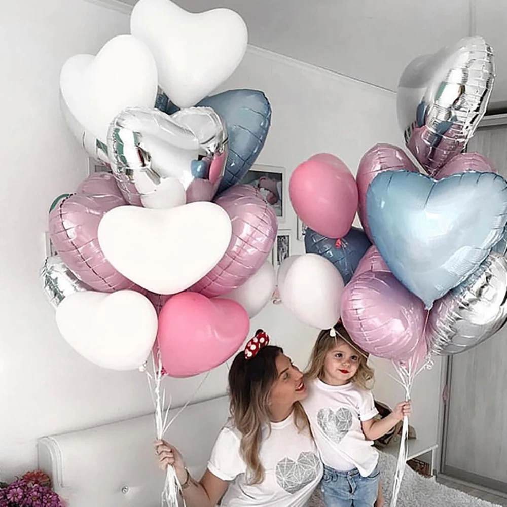 5pcs 18inch Colorful Heart Foil Balloons Love Helium Balloons Valentines Wedding Birthday Party Baby Shower Decor Supplies
5pcs 18inch Colorful Heart Foil Balloons Love Helium Balloons Valentines Wedding Birthday Party Baby Shower Decor Supplies