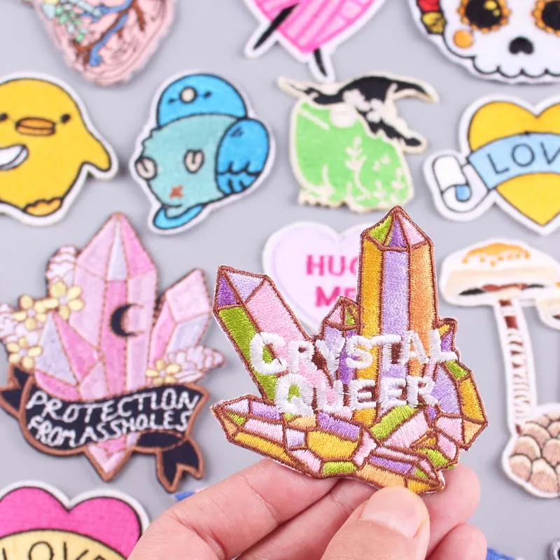 Crystal Patches For Clothing Cartoon Embroidered Patches For Clothes Stripe Love-shape Diy Embroidery Patch For Clothes Applique
Crystal Patches For Clothing Cartoon Embroidered Patches For Clothes Stripe Love-shape Diy Embroidery Patch For Clothes Applique