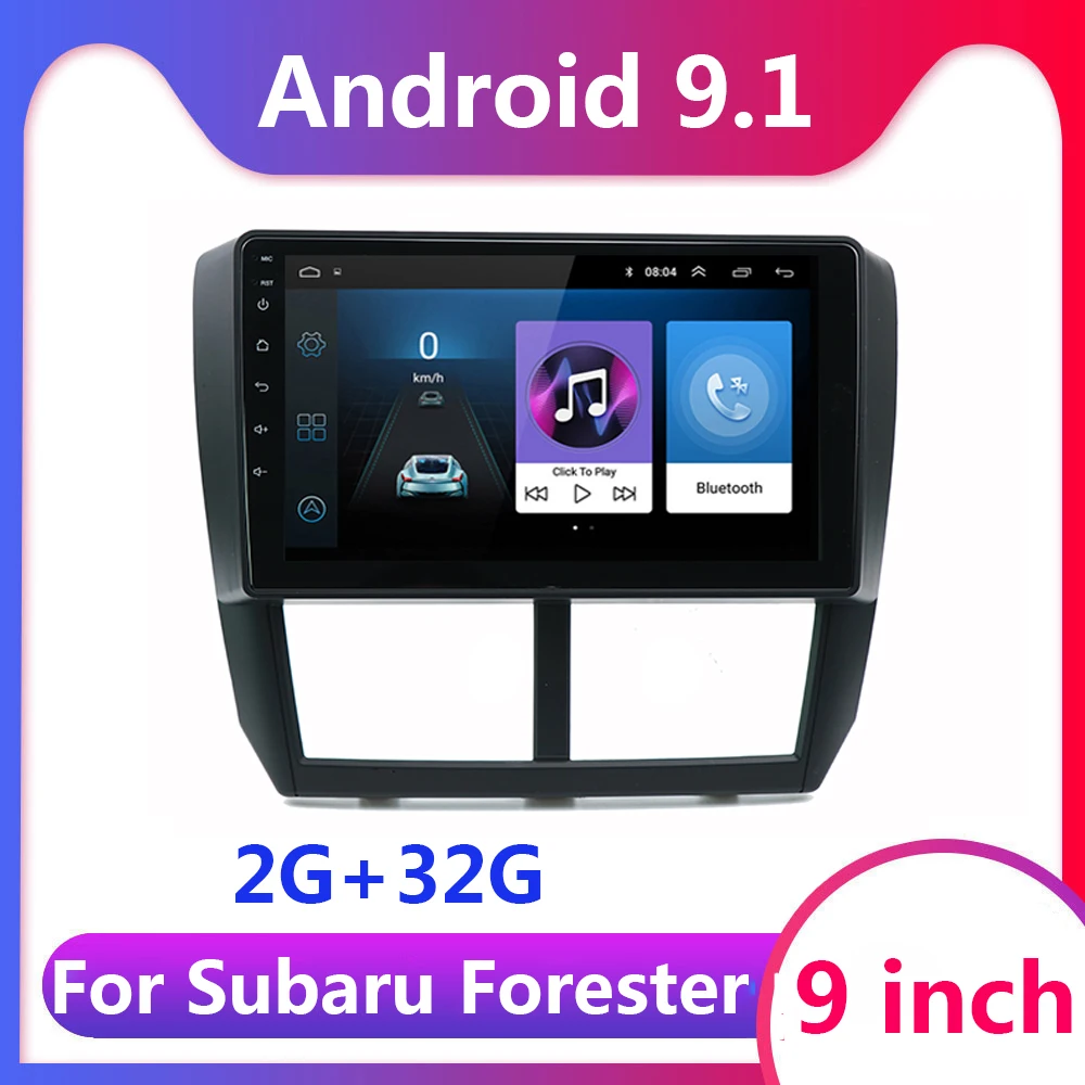 Автомагнитола 2 din для Subaru Forester, мультимедийный видеоплеер с экраном 9 дюймов и GPS-Навигатором, HD 2008, 2009-2013, android 9,1, типоразмер 2 din
Автомагнитола 2 din для Subaru Forester, мультимедийный видеоплеер с экраном 9 дюймов и GPS-Навигатором, HD 2008, 2009-2013, android 9,1, типоразмер 2 din