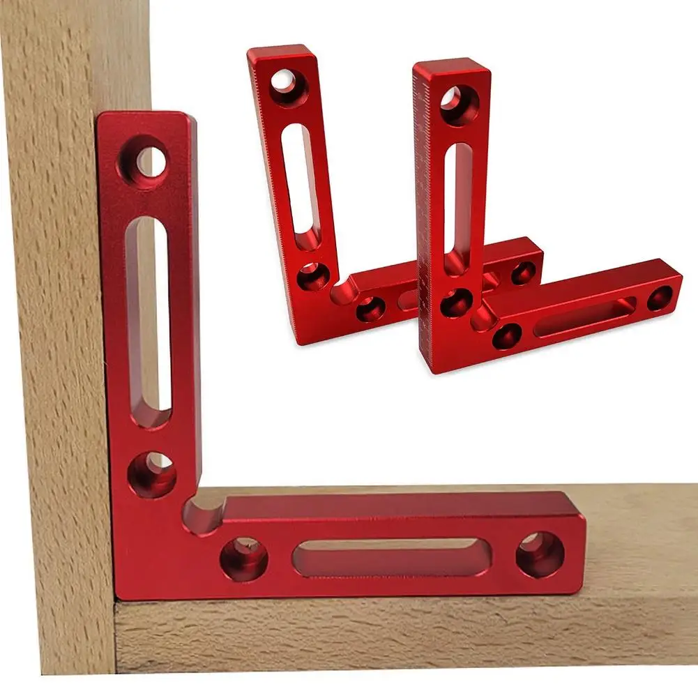 90-degree Clamp Square Ruler Right Angle Protractor Jig Woodworking Carpenter Tool
90-degree Clamp Square Ruler Right Angle Protractor Jig Woodworking Carpenter Tool