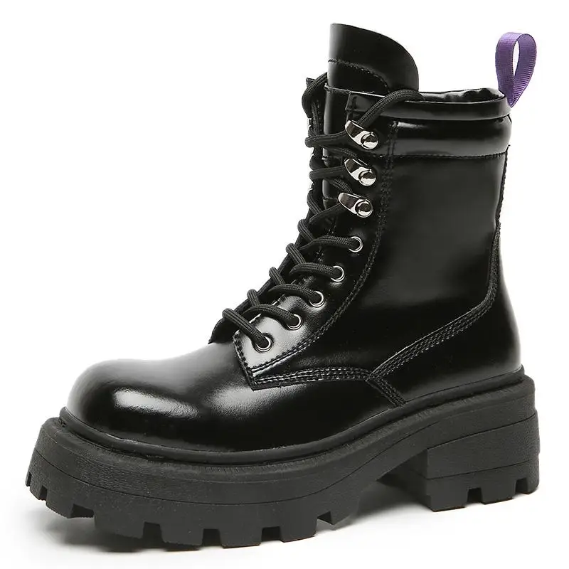 2020 Genuine Leather Platform Shoes For Women's Boots Woman 2020 Ankle Boots Women's Shoes With Rubber Booties Solid
2020 Genuine Leather Platform Shoes For Women's Boots Woman 2020 Ankle Boots Women's Shoes With Rubber Booties Solid