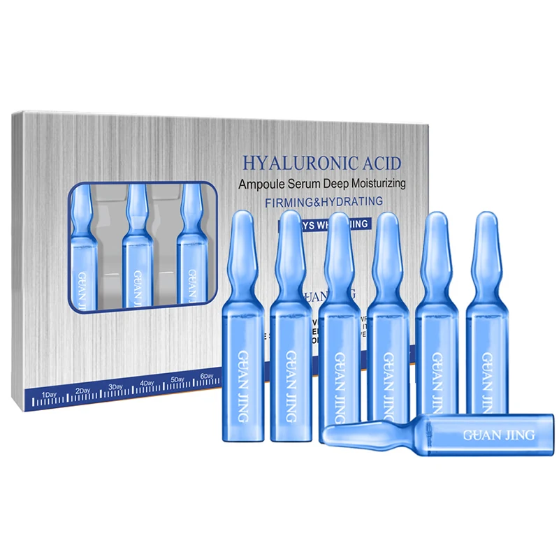 7Pcs/set Moisturizing Lighten Fine Lines Anti-wrinkle Repair Facial Essence 2ml*7 Bottle Ampoule Face Serum Hyaluronic Acid 
7Pcs/set Moisturizing Lighten Fine Lines Anti-wrinkle Repair Facial Essence 2ml*7 Bottle Ampoule Face Serum Hyaluronic Acid