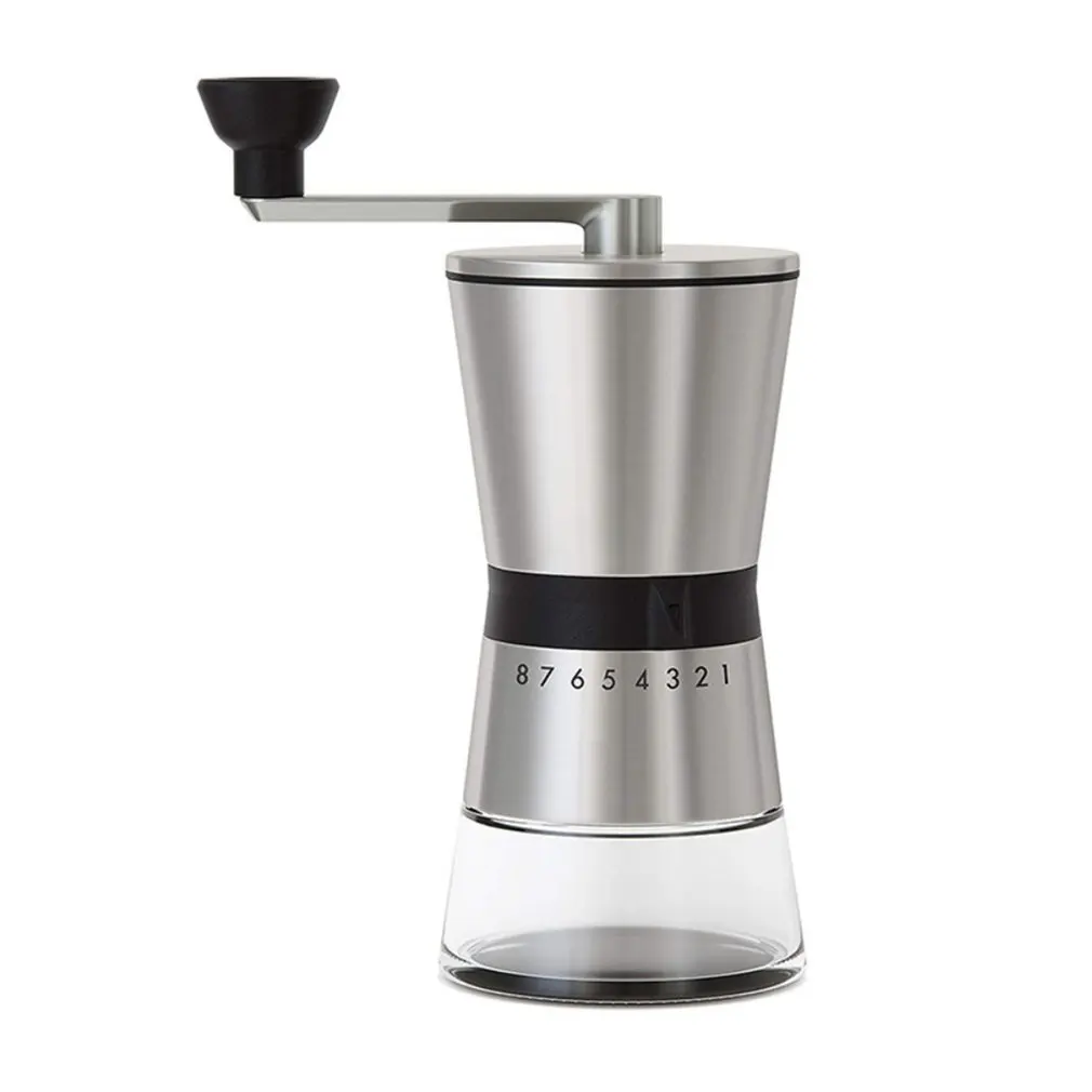 Practical Manual Coffee Grinder 18/8 Brushed Stainless Steel 15 Adjustable Settings Manual Coffee Grinder
Practical Manual Coffee Grinder 18/8 Brushed Stainless Steel 15 Adjustable Settings Manual Coffee Grinder