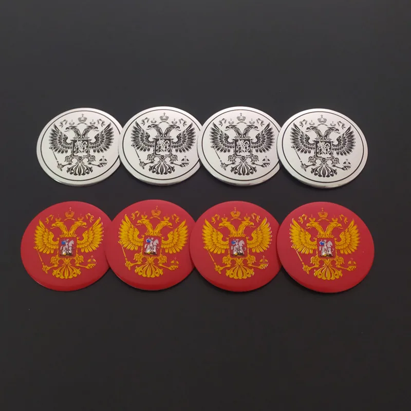 56mm Car wheel Center Hub badge Russian Federation Eagle Logo sticker decal cover suitable For Russian Coat of Arms
56mm Car wheel Center Hub badge Russian Federation Eagle Logo sticker decal cover suitable For Russian Coat of Arms