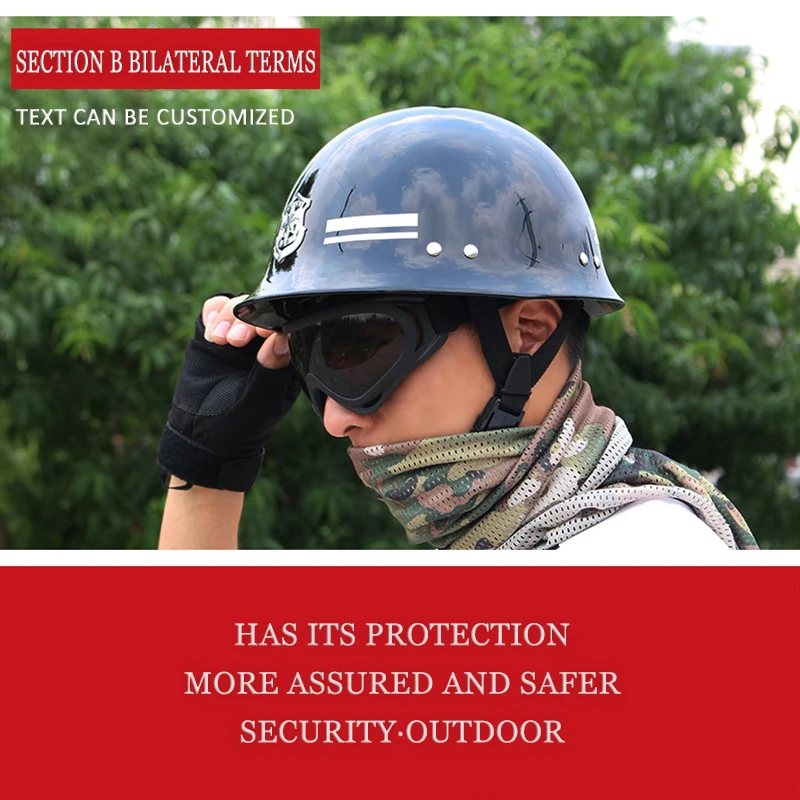 PC Riot Helmet Patrol Protection Self-defense Campus Security Helmet Outdoor/Security Dual Color Optional Insulation
PC Riot Helmet Patrol Protection Self-defense Campus Security Helmet Outdoor/Security Dual Color Optional Insulation