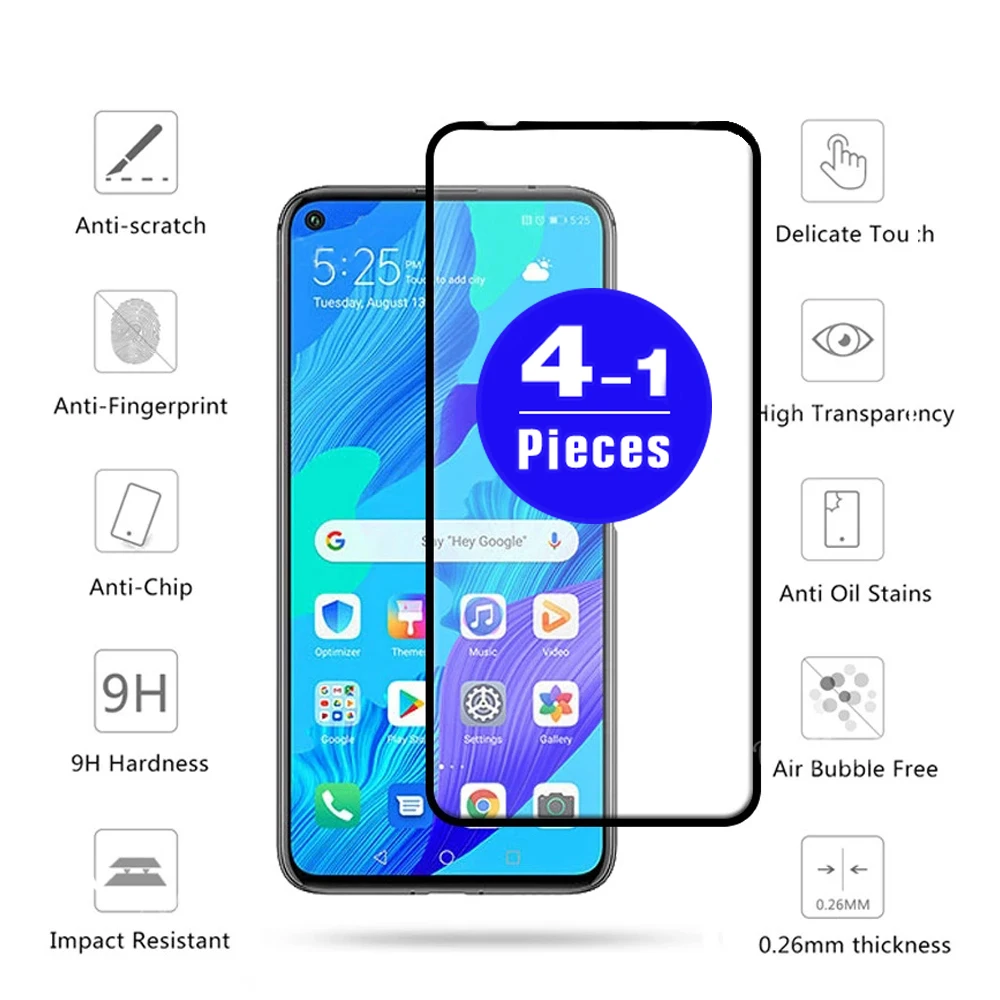 1-4Pcs full cover for Huawei mate 30 lite honor 20 20s nova 5T 5Z 5i pro Tempered Glass Phone Screen Protector protective film
1-4Pcs full cover for Huawei mate 30 lite honor 20 20s nova 5T 5Z 5i pro Tempered Glass Phone Screen Protector protective film