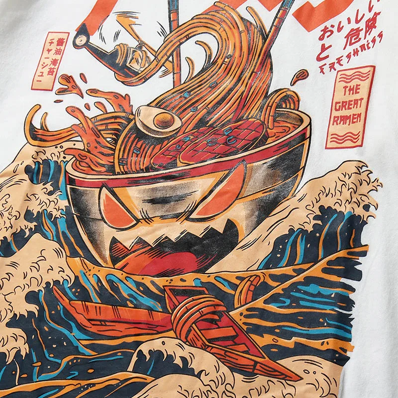 Japanese Harajuku T-Shirt Men 2020 Summer Hip Hop T Shirts Noodle Ship Cartoon Streetwear Tshirts Short Sleeve Casual Top Cotton
Japanese Harajuku T-Shirt Men 2020 Summer Hip Hop T Shirts Noodle Ship Cartoon Streetwear Tshirts Short Sleeve Casual Top Cotton