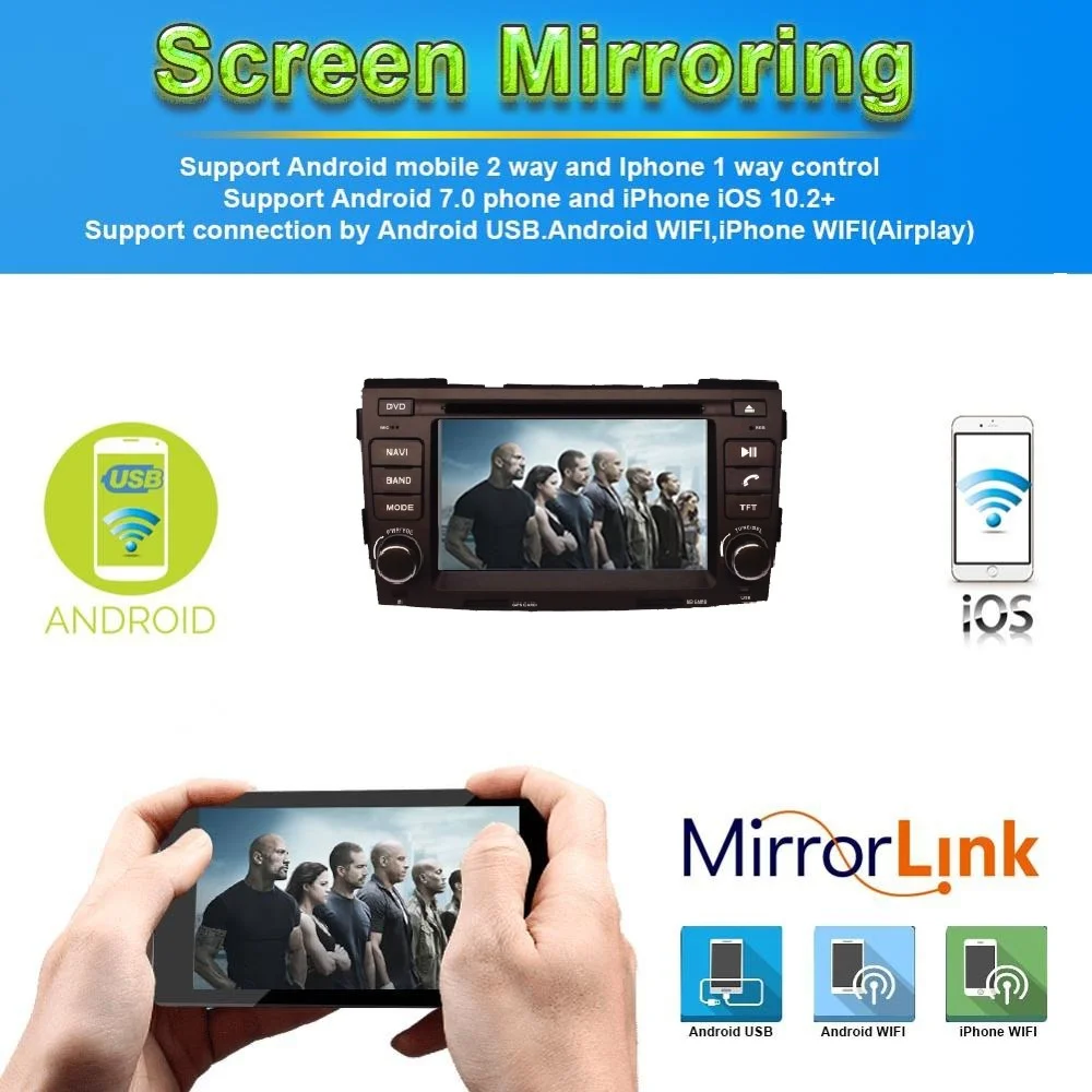 6.2 INCH Android 9.0 Octa Core 4GB RAM Car GPS Navigation for HYUNDAI SONATA 2009-2010 Car Radio Player Stereo BT DVD Multimedia
6.2 INCH Android 9.0 Octa Core 4GB RAM Car GPS Navigation for HYUNDAI SONATA 2009-2010 Car Radio Player Stereo BT DVD Multimedia