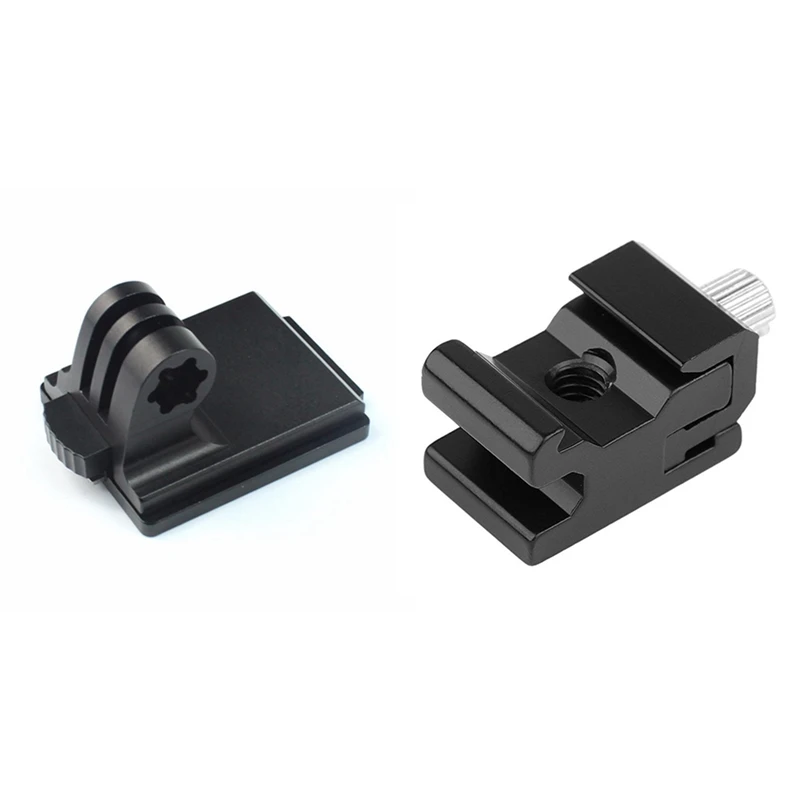 Hot-1X Aluminum Fixed Mount Helmet For GOPRO Hero 1 2 3 3+ & 2 Pack Cold Shoe Bracket Adjustable Metal Cold Shoe Adapter
Hot-1X Aluminum Fixed Mount Helmet For GOPRO Hero 1 2 3 3+ & 2 Pack Cold Shoe Bracket Adjustable Metal Cold Shoe Adapter