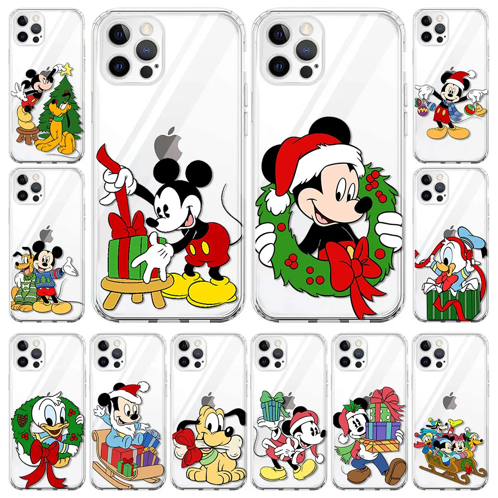 Disney Mickey Christmas Cartoon Luxury Silicone Case For iPhone 11 7 8 SE2 XR X XS Max 5 5S 6 6S Plus Clear Soft Cover Housing
Disney Mickey Christmas Cartoon Luxury Silicone Case For iPhone 11 7 8 SE2 XR X XS Max 5 5S 6 6S Plus Clear Soft Cover Housing