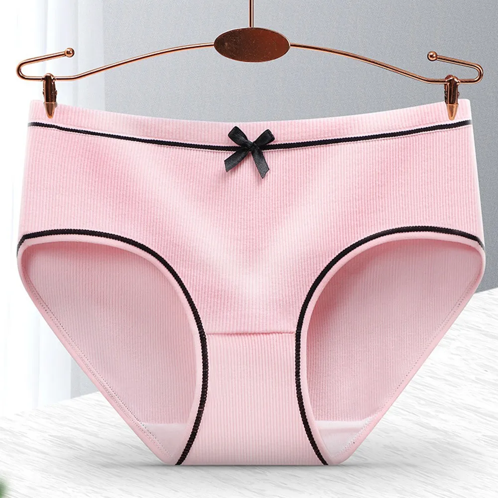 Cotton Underwear Women's Panties Comfort Underpants Bow Briefs For Woman Sexy Mid -Rise Pantys Intimates M-XL
Cotton Underwear Women's Panties Comfort Underpants Bow Briefs For Woman Sexy Mid -Rise Pantys Intimates M-XL