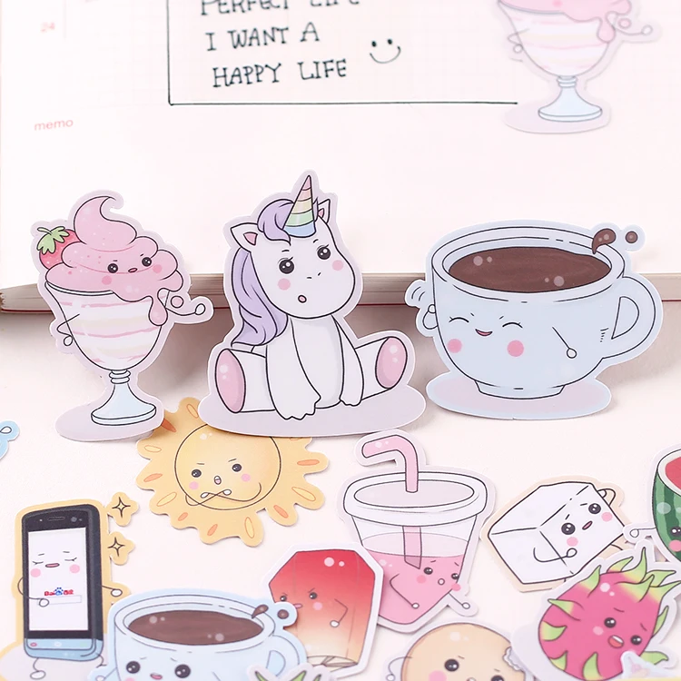 34PCS Cute cartoon expression Scrapbooking stickers book Student kids toys Notebook label Decorative sticker paper Stationery
34PCS Cute cartoon expression Scrapbooking stickers book Student kids toys Notebook label Decorative sticker paper Stationery