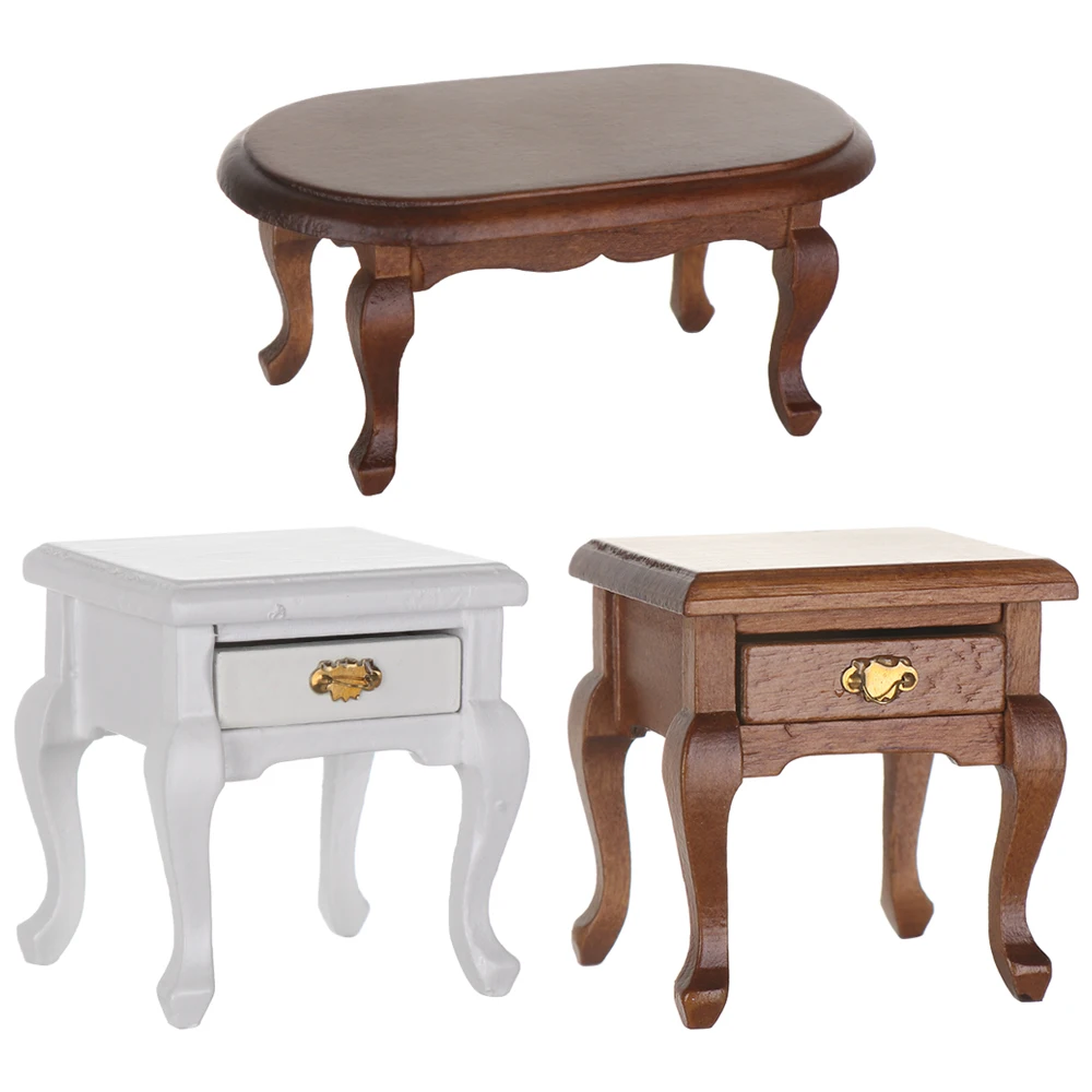1/12 Mini Miniature Dollhouse Wooden Furniture Teatable Bedside Table Children Simulation Toys Miniature Accessories Handicrafts
1/12 Mini Miniature Dollhouse Wooden Furniture Teatable Bedside Table Children Simulation Toys Miniature Accessories Handicrafts