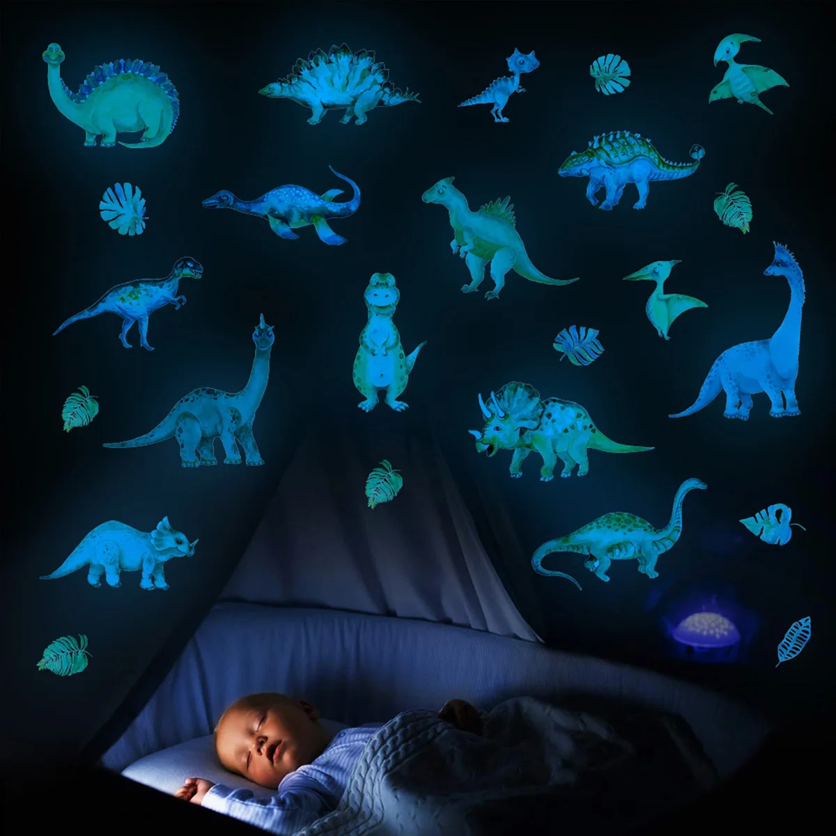 3D Luminous Jurassic Park Fluorescent Dinosaurs Wall Stickers Animals Decals Kids Children Gifts Toys Baby Children Home Decor
3D Luminous Jurassic Park Fluorescent Dinosaurs Wall Stickers Animals Decals Kids Children Gifts Toys Baby Children Home Decor