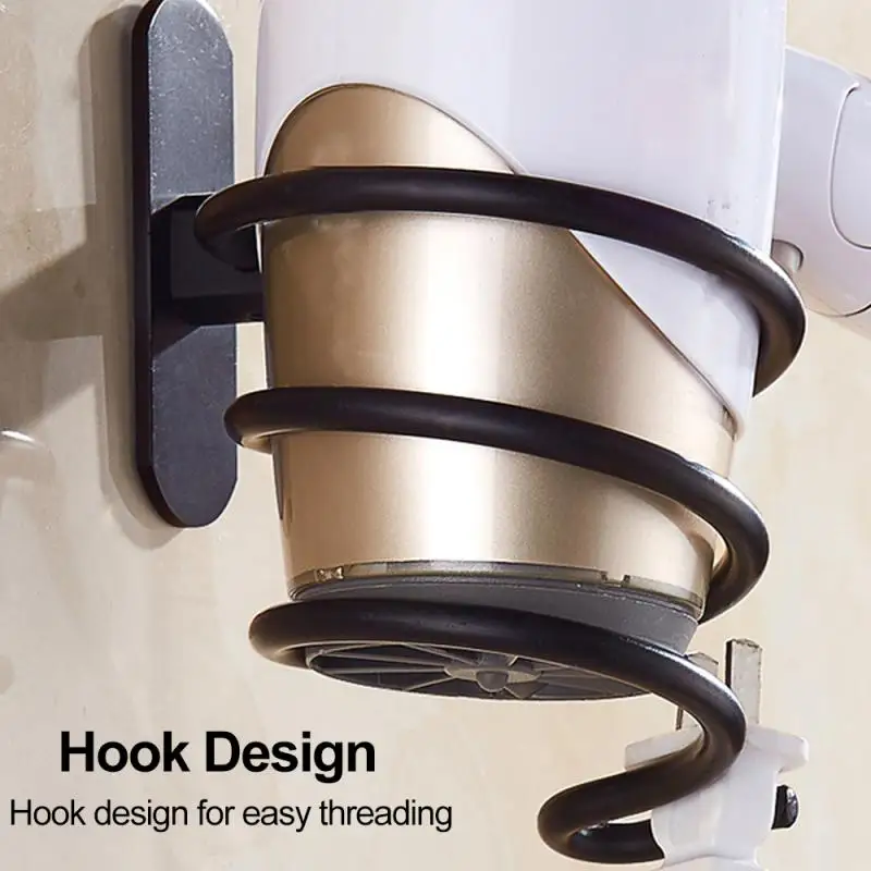 Wall Mounted Hair Dryer Organizer Spiral Stand Holder Rack Aluminum Bathroom Shelf Storage Bathroom Accessories Wall Shelf
Wall Mounted Hair Dryer Organizer Spiral Stand Holder Rack Aluminum Bathroom Shelf Storage Bathroom Accessories Wall Shelf