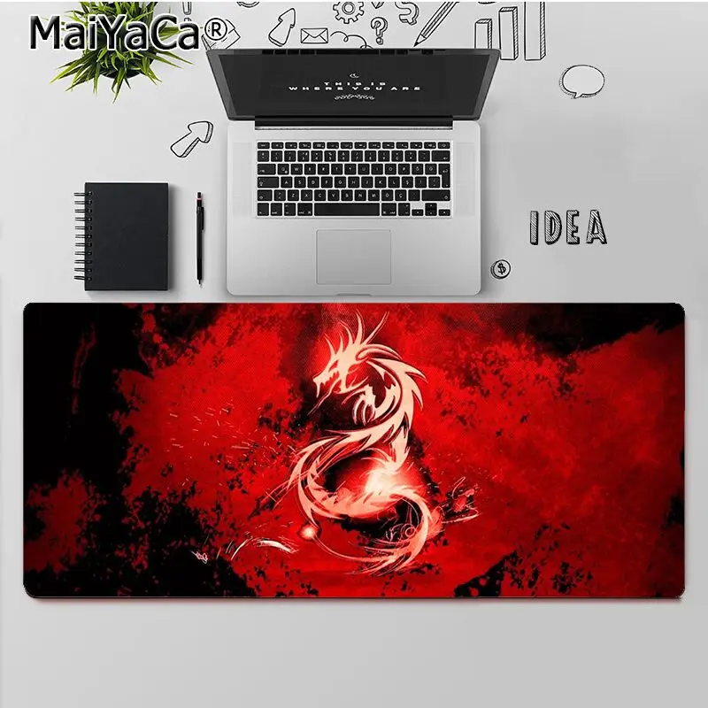 MaiYaCa Top Quality Dragon Laptop Computer Mousepad Free Shipping Large Mouse Pad Keyboards Mat
MaiYaCa Top Quality Dragon Laptop Computer Mousepad Free Shipping Large Mouse Pad Keyboards Mat