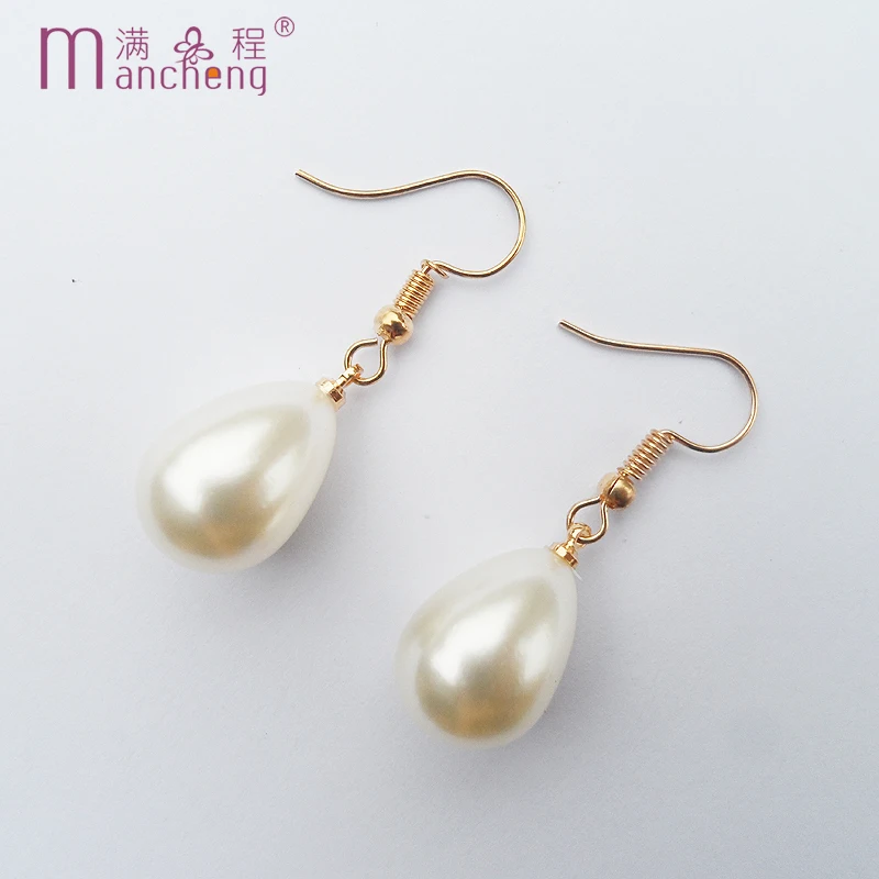 Fashion Oval White Imitation Pearls Water Drop Earrings For Women Girl Wedding Gift
Fashion Oval White Imitation Pearls Water Drop Earrings For Women Girl Wedding Gift